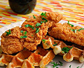 little chicken waffle